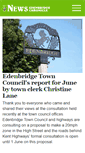 Mobile Screenshot of edenbridge-chronicle.co.uk